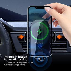 Soporte Magnético para Teléfono de Coche con Cargador para Rejilla de Ventilación, Base de Carga Inalámbrica Universal para Android e iOS, <span class=keywords><strong>Descuento</strong></span> por Volumen - Product Image 3