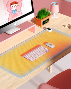 Tapis chauffant de <span class=keywords><strong>bureau</strong></span> en cuir-Chauffe-table électrique 60*36cm pour la maison et le <span class=keywords><strong>bureau</strong></span> Mains chaudes - Product Image 6