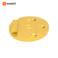 Palets de disque de meulage 3*1/4PCD de dureté moyenne avec segments de stabilisateur Disque abrasif OEM personnalisable de 4 pouces 100mm de diamètre