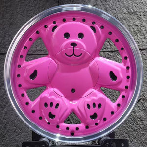 ROC Custom Teddy Bear Wheels Jantes forgées légères 15-24 pouces Roues de voiture de tourisme 5x100 4x100 Roues forgées Teddy Bear - Product Image 5