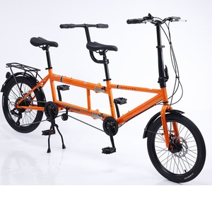 2024 Offre Spéciale 20 pouces Funky <span class=keywords><strong>pliable</strong></span> <span class=keywords><strong>Tandem</strong></span> vélo touristique vélo touristique pour 2 personnes - Product Image 3