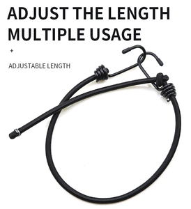 24 "nhiệm vụ nặng nề Bungee dây thiết lập ngoài trời mạnh mẽ Bungee dây đàn hồi Bungee dây cao su Latex dây với móc kim loại - Product Image 4