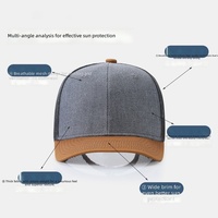 Gorra de Béisbol Lackpard D100 de Alta Calidad, Unisex, de 6 Paneles, Personalizable, con Malla, Tela Elástica de Alto Rendimiento, Patrón de Letras, Diseño Mágico