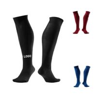 Chaussettes de football personnalisées pour hommes - Chaussettes de football antidérapantes de haute qualité, respirantes et écologiques, épaisses