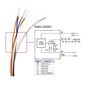Omron E6B2-CWZ6C <b>Optical</b> Encoder With Terminal Pins Round End Model For Industrial Use - Product Image 3