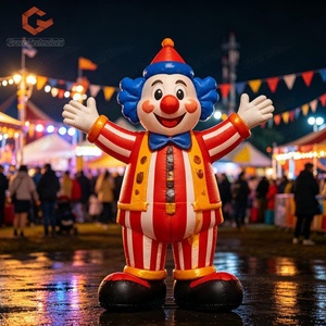 Décoration de carnaval, publicité, clown gonflable, modè<span class=keywords><strong>le</strong></span> de clown de <span class=keywords><strong>cirque</strong></span> gonflable - Product Image 1