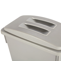 Chambre poubelle 90l plastique poubelle à ordures pour la cuisine