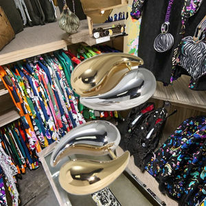 Boucles d'oreilles rondes à clipser en or massif 14k 18k, bijoux tendance pour fiançailles et mariage, unisexe - Product Image 3