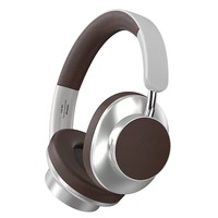 VJE902 Headset Nirkabel ANC Over-Ear untuk Pengisian Daya Nirkabel Dual Mode 5.4, Headband Olahraga Tahan Air Stereo Bass Boost 10-15
