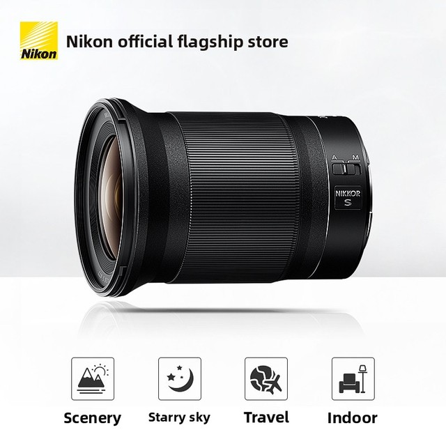 / Z 20mm F/18 S Wide-Angle Prime Lens Z Mount Nikkor 82mm Filter for APS-C