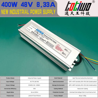 Alimentation électrique de commutation pour armoire de commande PLC, étanche IP67, extérieur, 220 V CA vers 45 V CC, 48 V CC, 8 A, 10 A, 400 W, 500 W, 600 W