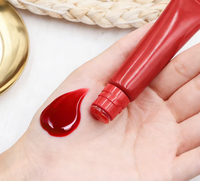 Produit de commerce international très demandé, sans logo, en stock : Gloss à lèvres hydratant et teinté en forme de donut, enrichi en peptides