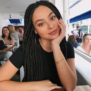 Box <strong>Braids</strong> Crochet Hair Prelooped 14 Inch Goddess Crochet Box <strong>Braids</strong> Hair <strong>Thick</strong> Box <strong>Braids</strong> - Product Image 2
