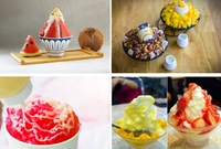 Corée coréenne kakigori mesin es bingsoo neige flocon de neige flocon crème broyeur fabricant faire rasoir à glace rasée bingsu machine
