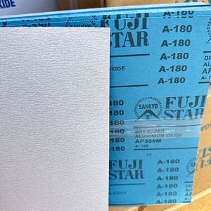 Fujistar Matériel pour meubles Papier abrasif à sec pour polissage Papier abrasif à sec en oxyde d'aluminium blanc Grets de papier abrasif pour <span class=keywords><strong>bois</strong></span> - Product Image 4