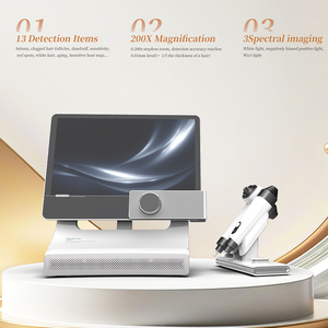 High Definition Hair Follicle Scalp Detector Microscope Analyzer with 200X Magnification Camera and Computer Diagnosis Software - Product Image 2