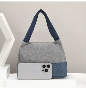 New Multi Purpose Hand Bag Women Large Capacity Canvas Tote Bag Crossbody <b>Lunch</b> Box Carrier Small Bags for Mom - Product Image 2