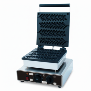 Kitchbox Industrial Commercial Firecracker Stick <b>Waffle</b> <b>Maker</b> Stainless Steel Non-Stick <b>1</b>.750W - Product Image 1