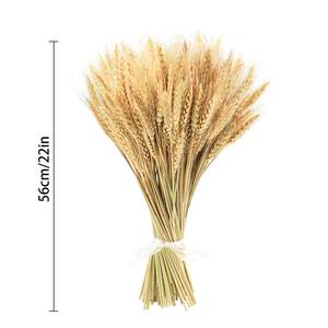 Cesti di Fiori Artificiali Decorativi Creativi con Spighe di <span class=keywords><strong>Orzo</strong></span> Essiccate Fatte a Mano, Ecologici e Moderni, Bouquet Dorati all'Ingrosso - Product Image 4