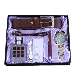 IStapromo Gifts Wedding Set Bridesmaid Proposal Quartz Bracelet Watch Business Yazole Pen Necklace Belt Perfume Power Pack Men