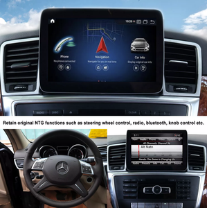 Lecteur DVD de <span class=keywords><strong>voiture</strong></span> à écran tactile 9 pouces 4G+64G, navigation GPS, autoradio pour Mercedes Benz ML/GL Classe W166 X166 2013-2015 NTG4.5/NTG4.7 - Product Image 4