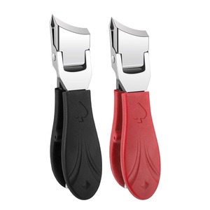 Stainless Steel Angled Nail Clippers Wide Jaw Opening Anti Splash Design For Finger Nail Trimming Home Use - Product Image 5