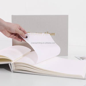 Carta personalizzata stampa anniversario scrapbookmook memoria ricordo regalo lino copertina foto Album libro - Product Image 2