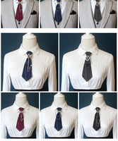 Direct usine Nœud papillon pour hommes et femmes, style européen et américain, à fixation facile, accessoires vestimentaires pour col, métallique uni