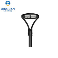 Lampe de jardin extérieure en aluminium haute luminosité, étanche IP65, 100W 150W, blanc chaud, lampe de rue LED circulaire pour la communauté, lampes de jardin LED