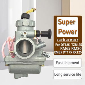 VM24รถจักรยานยนต์28มม. สำหรับคาร์บูเรเตอร์คาร์บูเรเตอร์ยามาฮ่า <span class=keywords><strong>DT125</strong></span> DT 125 <span class=keywords><strong>Suzuki</strong></span> TZR125 RM65 RM80 RM85 DT175จักรยานวิบาก RX125 - Product Image 1