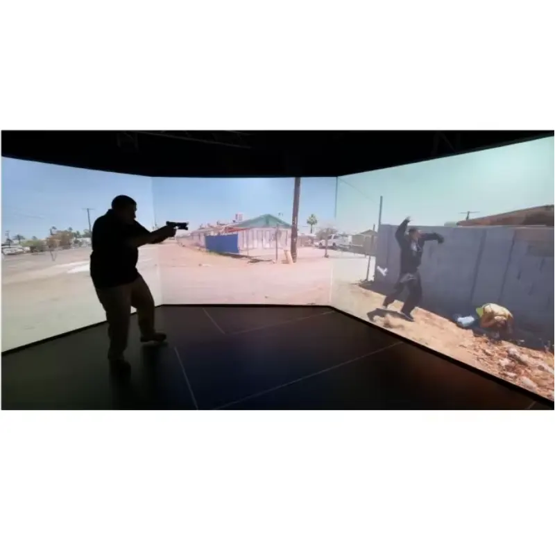 interactive game shooting gun video shooting simulator fast response frame rate laser touch module