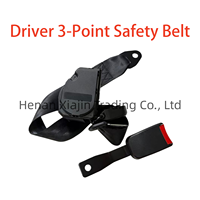 Nouvelle ceinture de sécurité rétractable à 3 points haute résistance, résistante à l'usure, pour siège conducteur et passager de bus touristique urbain