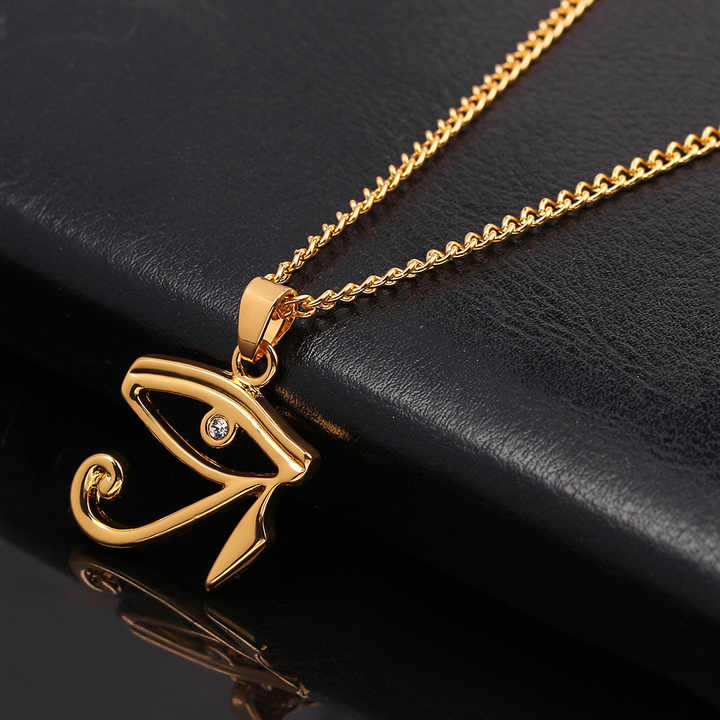 Gold Color Ancient Egyptian Pharaoh Eye 