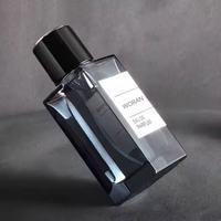Flacons de parfum vides rectangulaires en verre 30ml 50ml 100ml avec boîte d'emballage personnalisée, logo sur mesure, utilisation pour diffuseur, vaporisateur, bouchon en caoutchouc, soie