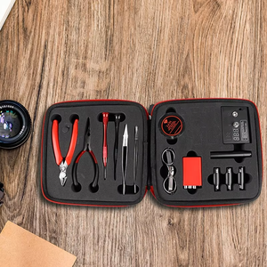 Kit d'accessoires pour fumeurs DIY, pinces en céramique résistantes aux hautes températures et à la corrosion, étuis en EVA - Product Image 2