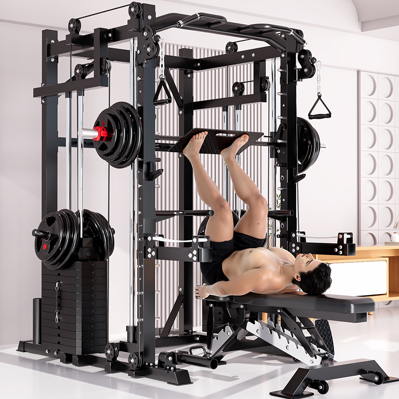 Hot Selling Smith Machine Multi Functional Strength Machine Gym Exercise Station For Commercial Gym Equipment