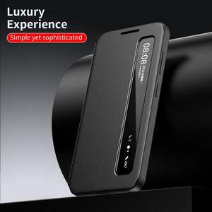 Funda de Teléfono al por Mayor para <span class=keywords><strong>Samsung</strong></span> <span class=keywords><strong>Galaxy</strong></span> S25 Ultra 5G, Funda de Cuero con Ventana para Teléfono <span class=keywords><strong>Celular</strong></span> - Product Image 6