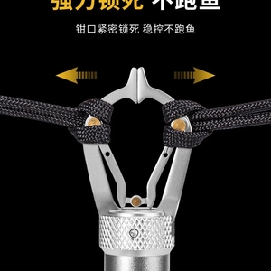 Pince en acier inoxydable de type T, dispositif de capture de poissons, pince de contrôle des poissons, pince à pêche avec échelles et règle, pince pour attraper les poissons - Product Image 4