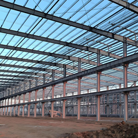 Edificios de Estructura de Acero Prediseñados de Diseño Moderno, Kit de Cobertizo de Acero Prefabricado para Oficinas y Almacenes