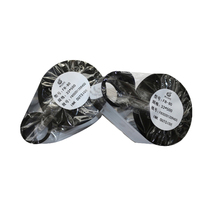 Cinta de Transferencia Térmica de Resina Negra TTO de Alta Definición, 33/55mm*600m, para Impresoras de Códigos de Barras