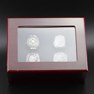 <span class=keywords><strong>NHL</strong></span> 1961 2010 2013 2015 <span class=keywords><strong>Chicago</strong></span> Blackhawks Championship Ring 4 Piece Set Ice Hockey Fan Souvenir Factory Direct - Product Image 4