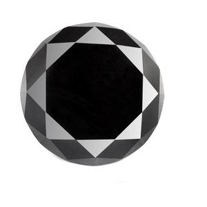 Diamantes Negros Certificados de 2.00 Ct, Calidad AAA, Forma Redonda, Diamantes Negros Sueltos a Precio de Mayoreo - Product Image 1