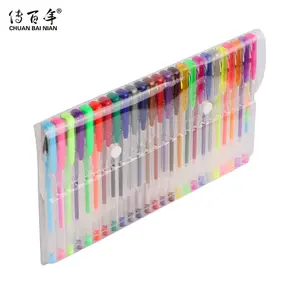 Caneta metálica arco-íris para adultos, conjunto de canetas com 25 pacotes, tons pastel, glitter, tinta de gel, para adultos, venda imperdível