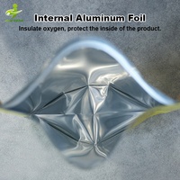 Emballages personnalisés pour compléments alimentaires, sachets en mylar, sachets doypack, sachets en aluminium avec fermeture éclair pour protéines et créatine en poudre