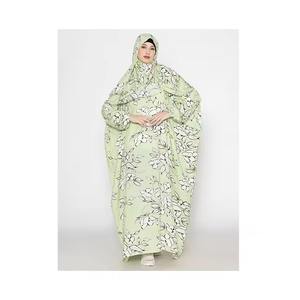 Dernière collection 2024 de robes de haute qualité de créateur à manches longues pour femmes robes musulmanes à la mode islamique en mousseline de soie pour femmes et filles - Product Image 2