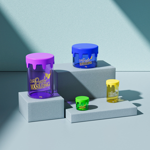 Nhà Máy Giá Tùy Chỉnh <span class=keywords><strong>5ML</strong></span> <span class=keywords><strong>Silicone</strong></span> Container <span class=keywords><strong>Silicone</strong></span> Chum Sáp Container Cho Sáp Dầu/<span class=keywords><strong>Silicone</strong></span> Jar - Product Image 1