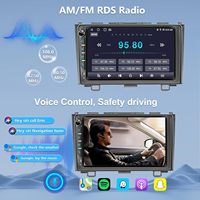 Autoradio Plug and Play pour CRV 2007-2011, écran tactile 9 pouces 1280x720, GPS, MP3, USB, CarPlay sans fil, Android Auto