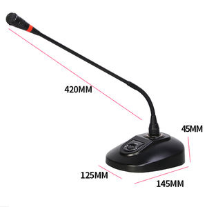 Micrófono de Condensador Profesional OEM D120 de Escritorio con Cancelación de Ruido, Alta Sensibilidad, 48V, USB, Cableado, con Brazo Flexible - Product Image 6