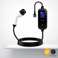 Chargeur EV portable XTEVSE 7KW Type 2 16A/32A, station de charge mobile neuve, haute efficacité, garantie 2 ans, IP65/IP55