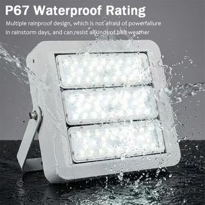 Projecteur à mât haut LED Xindeco IP67 60-300W 120-160lm/W Aluminium 100-277VAC 3000-6500K Garantie 5 ans Lumière de jardin extérieure - Product Image 2